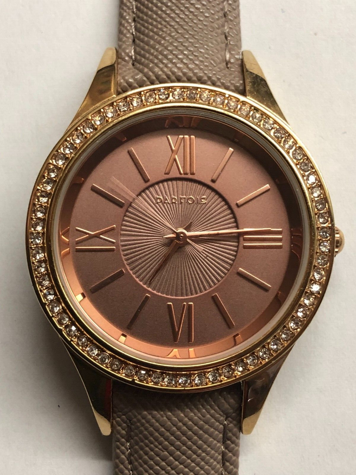 Parfois Gold Tone Ladies Quartz Watch, Ex. Used Condition, New Battery