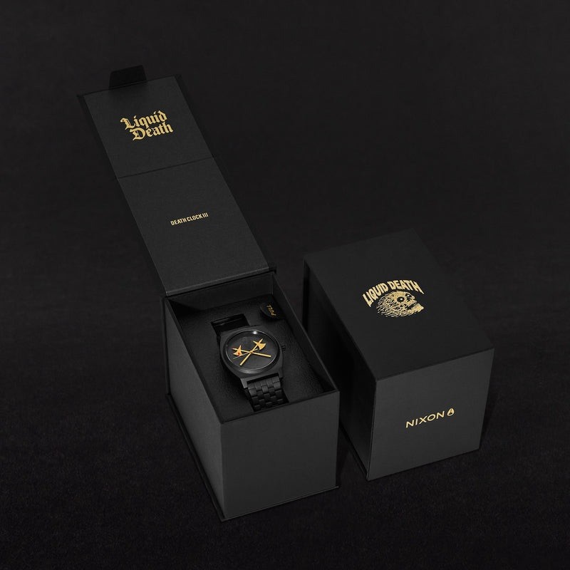 NIXON x Liquid Death – DEATH WATCH III – Limited Edition Watch Brand New