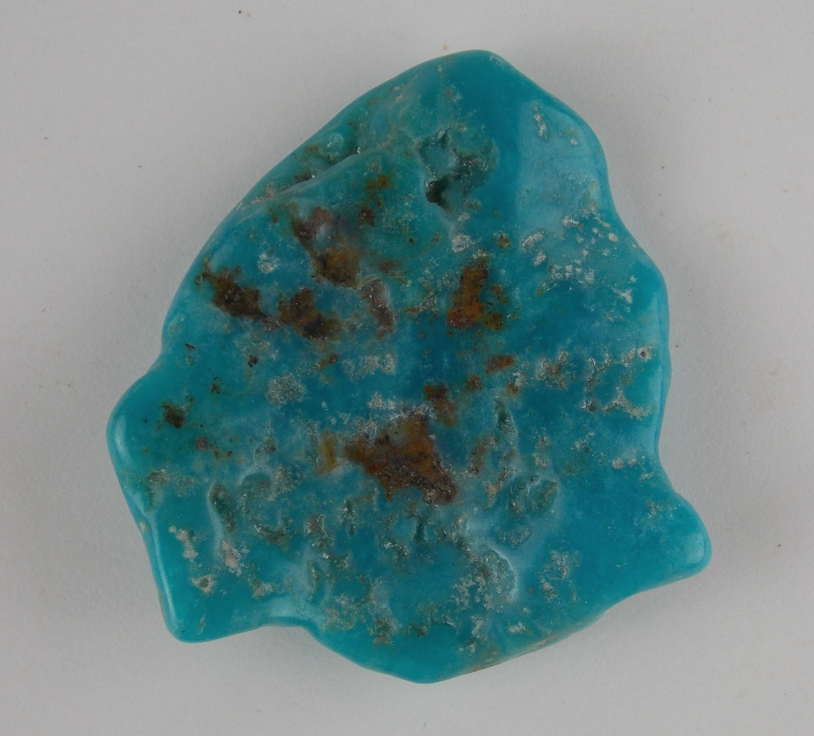 CAMPITOS TURQUOISE WAFER NUGGET – 35 mm / 38.7 ct. wt. – POLISHED 28997