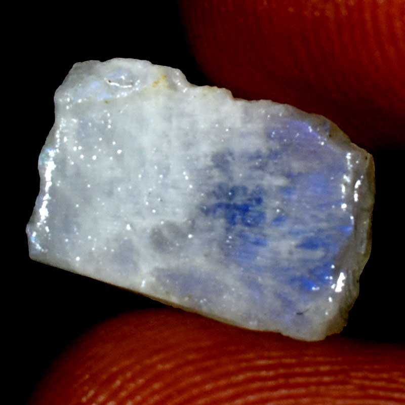 Rainbow Moonstone Rough Antique Flash 100% Natural Gemstones 07.50Cts.