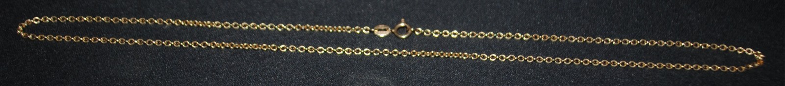 9ct Yellow Gold Rolo Link Chain 3.39 gn, 45.5cm (FREE AUSTRALIA-WIDE POSTAGE)