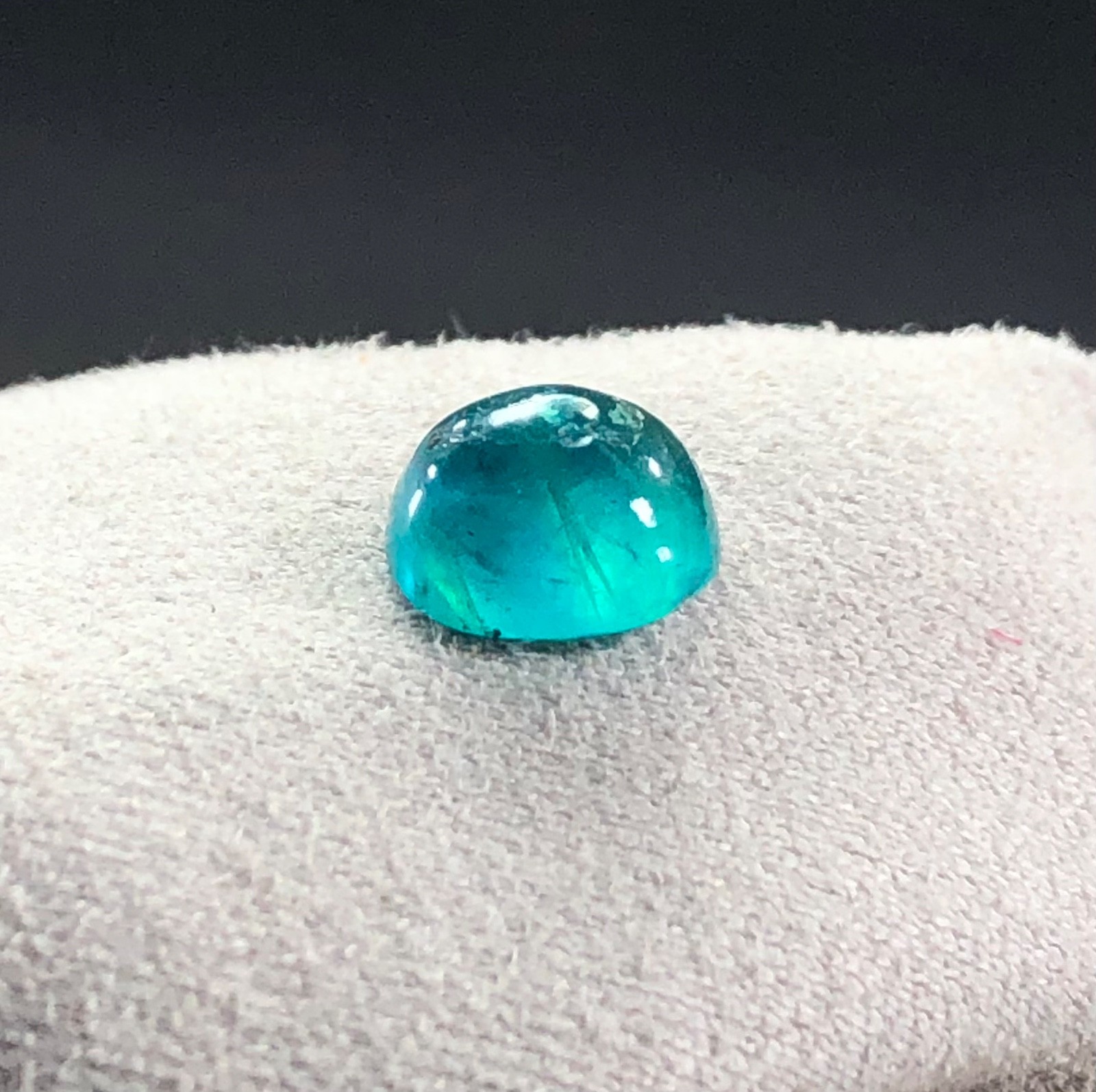 1.15 Carat Natural Bluish-Green Color Hauyne Cabochon (sodalite)
