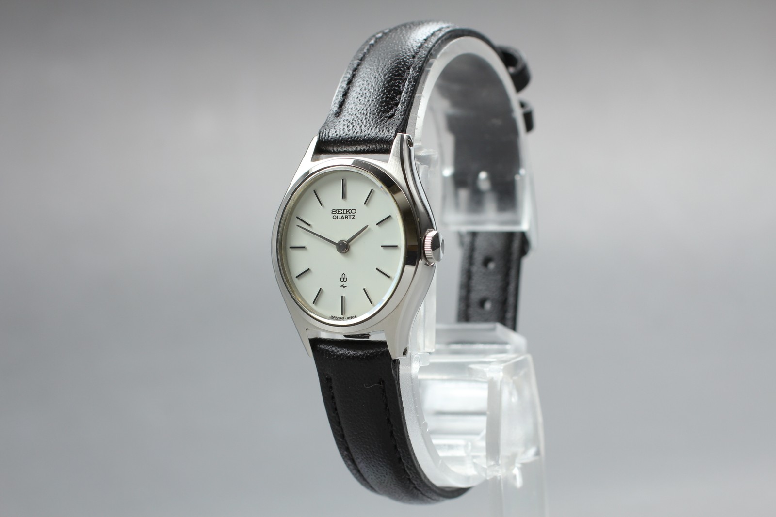 Vtg 1977 N MINT Seiko Belfina 43-7030 Quartz Oval Steel Womens Watch From JAPAN