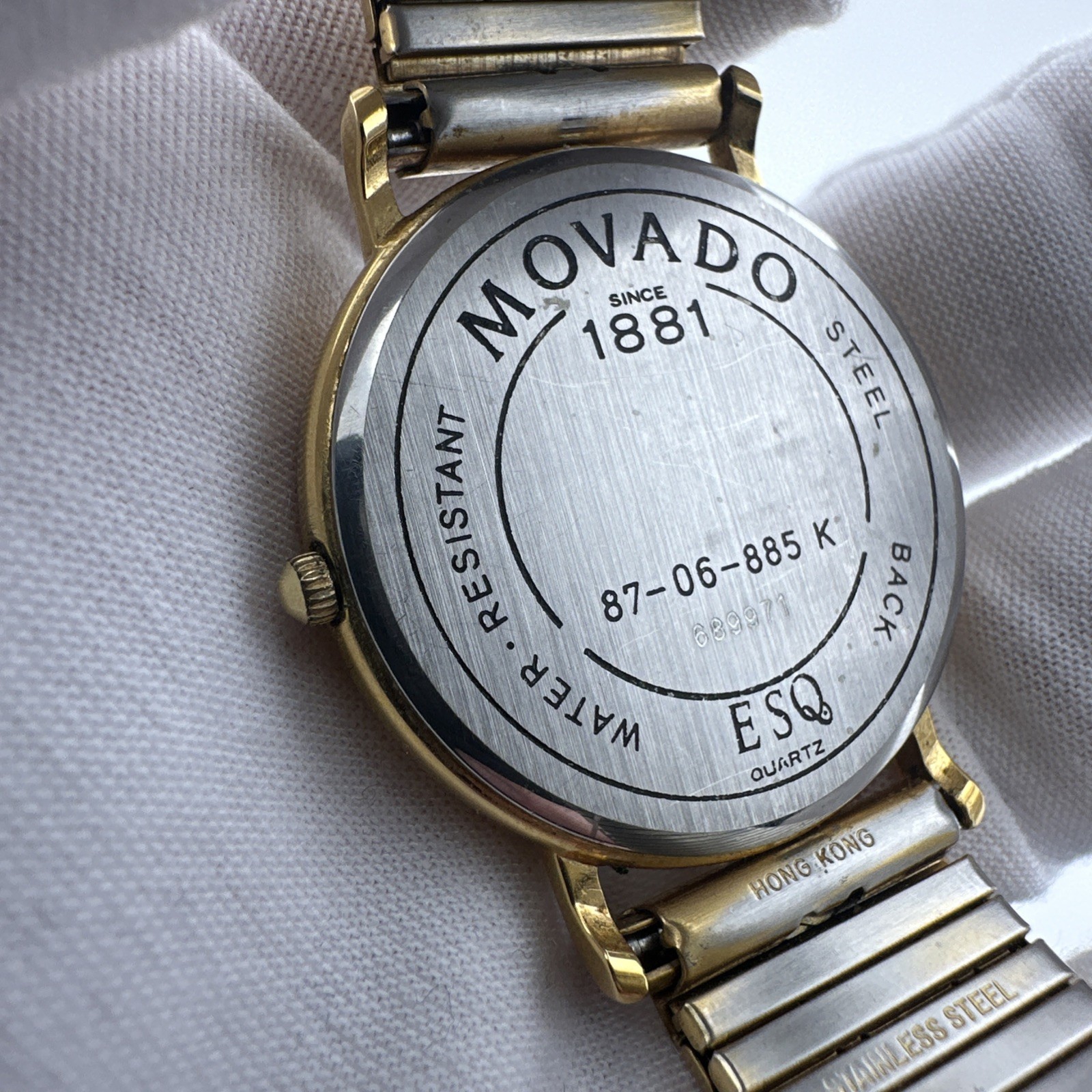 Movado Sportivo Men’s Watch 34mm Steel Museum Watch Day Date 87-06-885K