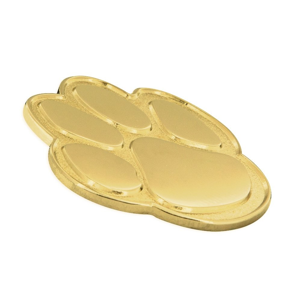 Animal Paw Print Enamel Pin – Quality Jeweler’s Metal, Die Struck, Enamel Filled