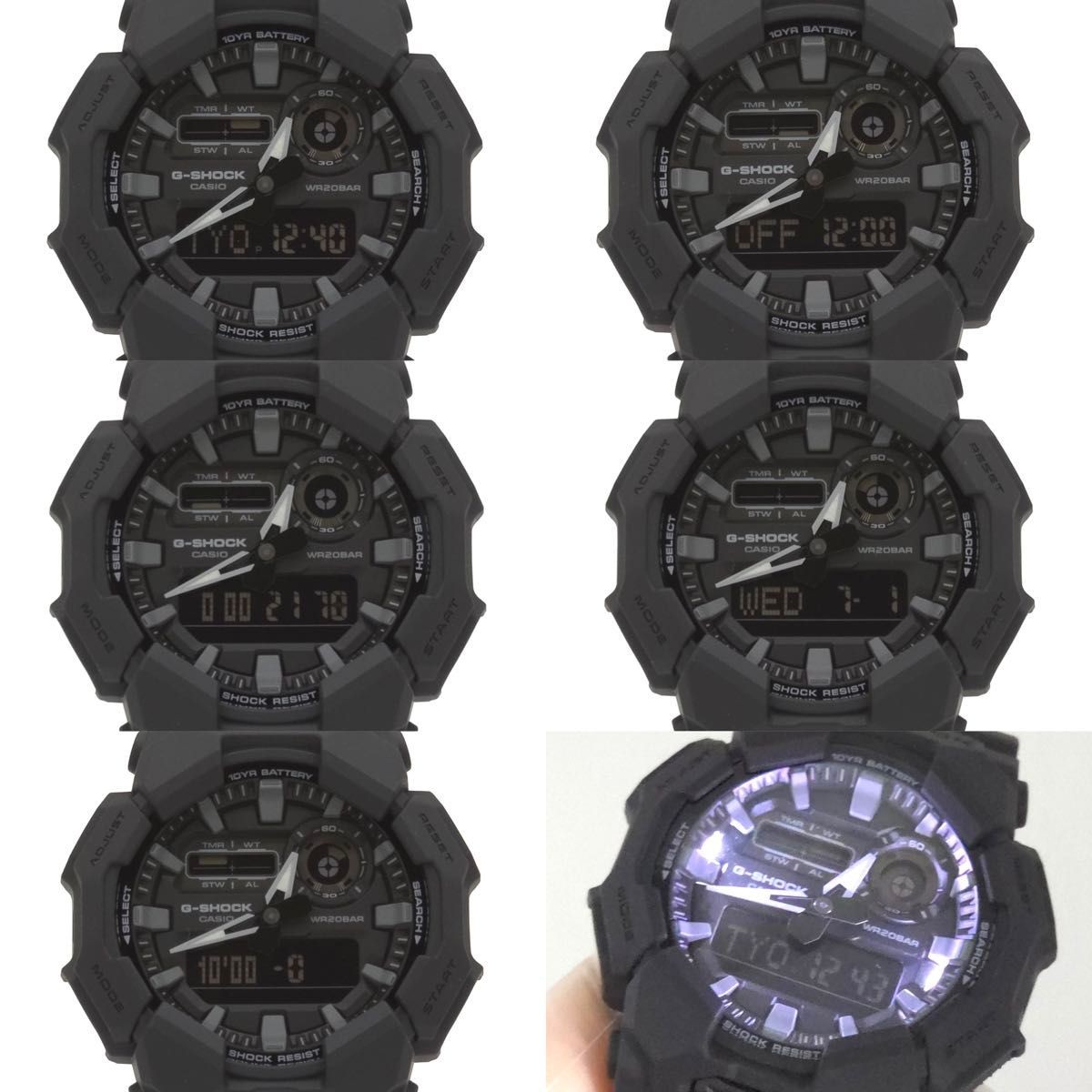 Casio G SHOCK GA 010 1A1JF Analog Digital Wristwatch Normal Operating Condition