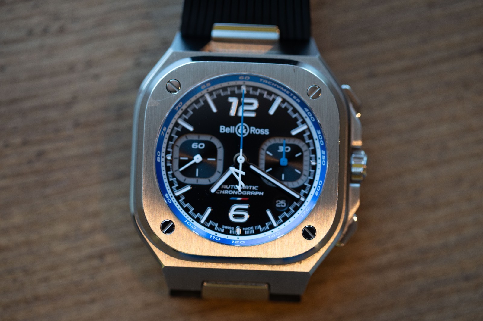 Bell & Ross Urban Chrono x Alpine Formula 1 BR05C-A523-ST/SCA (Limited 500 pcs)