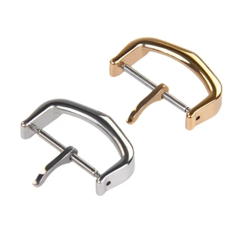 Stainless Steel Watch Strap Buckle Replacement Needle Buckle for Watch Band Acce