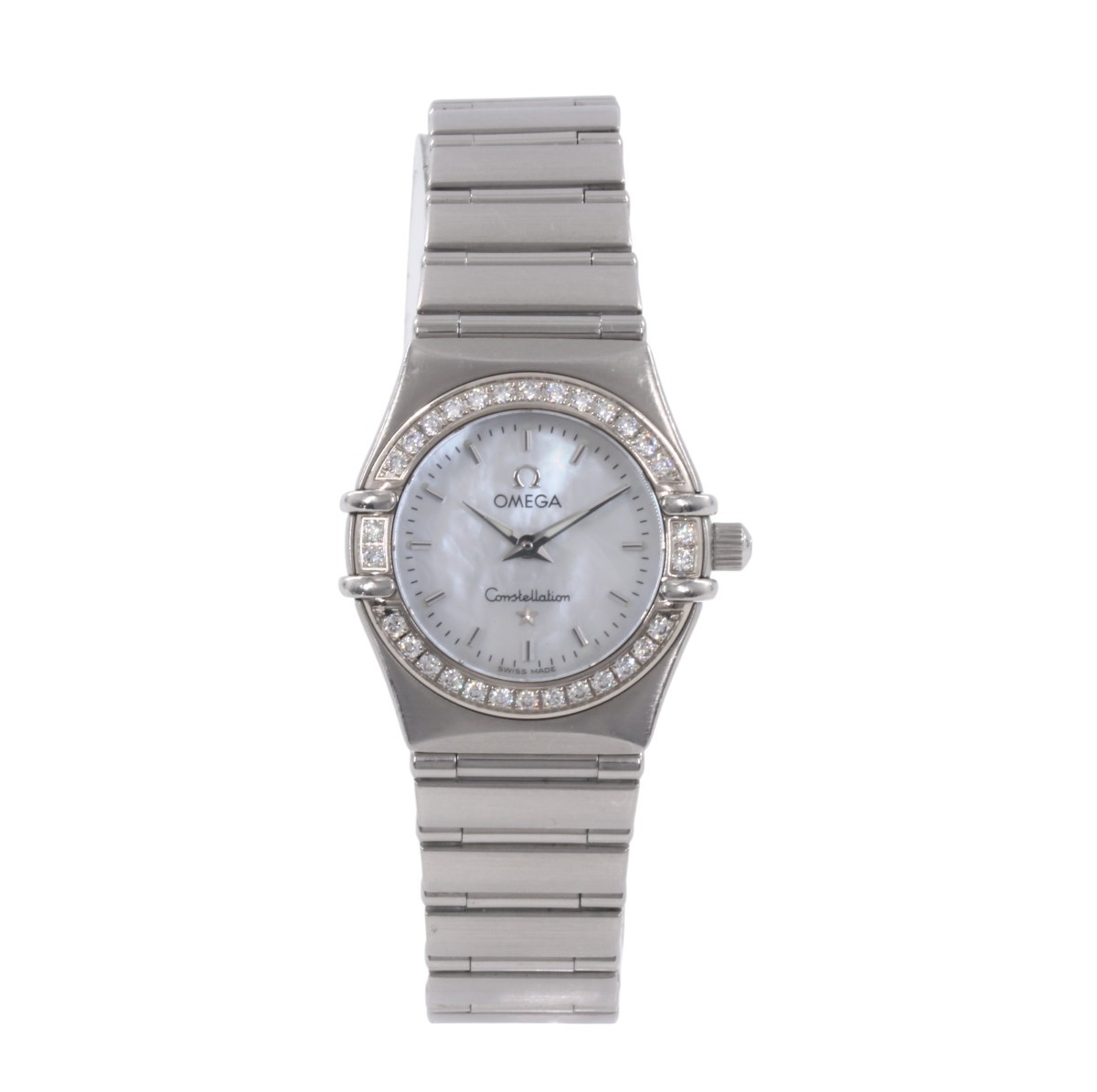 OMEGA Constellation Diamond Mother Of Pearl Dial Quartz 22.5mm Watch (PZ2002631)
