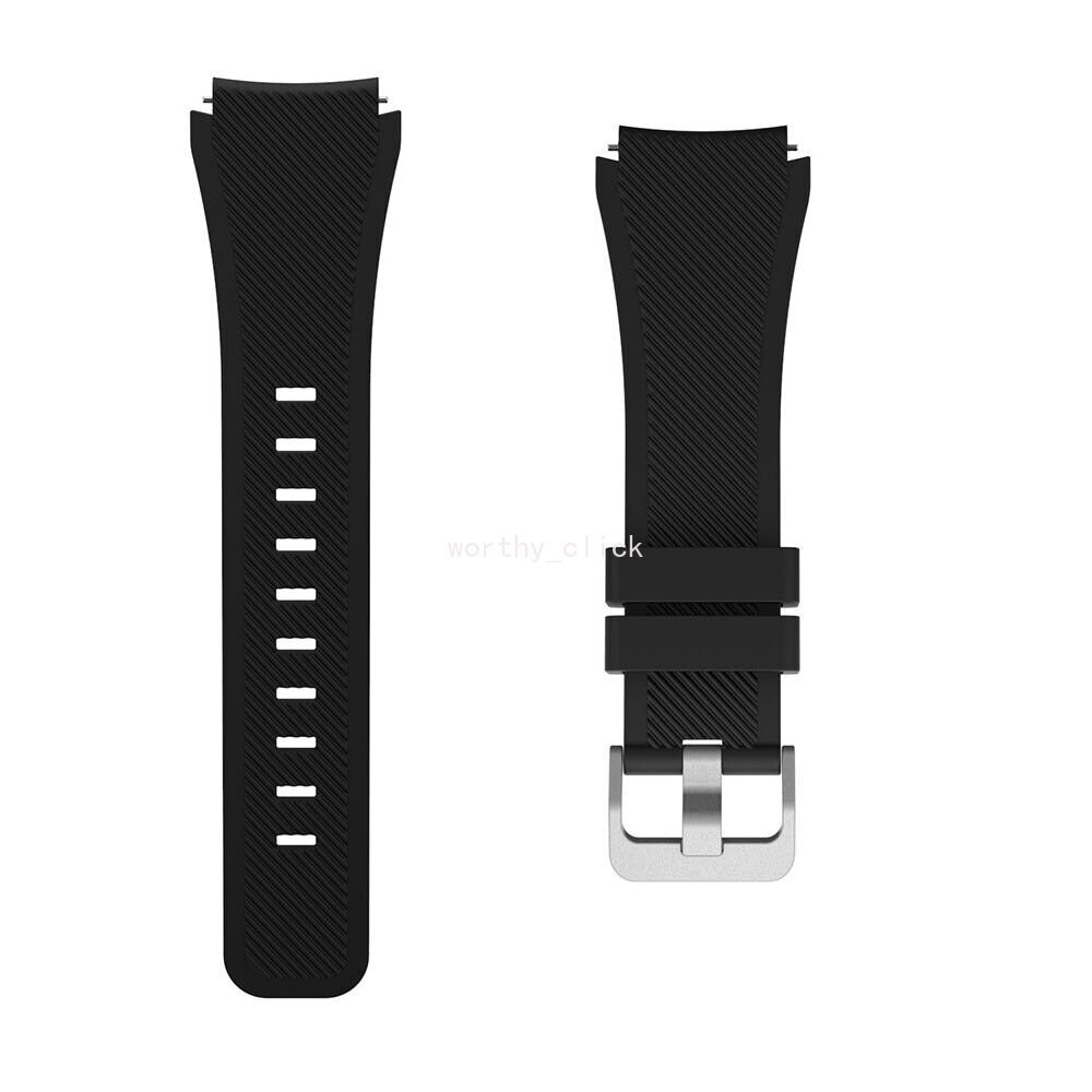 Fossil Gen 5 / Men’s Gen 6 5E Watch Band 22mm Rugged Silicone Sport Watch Strap