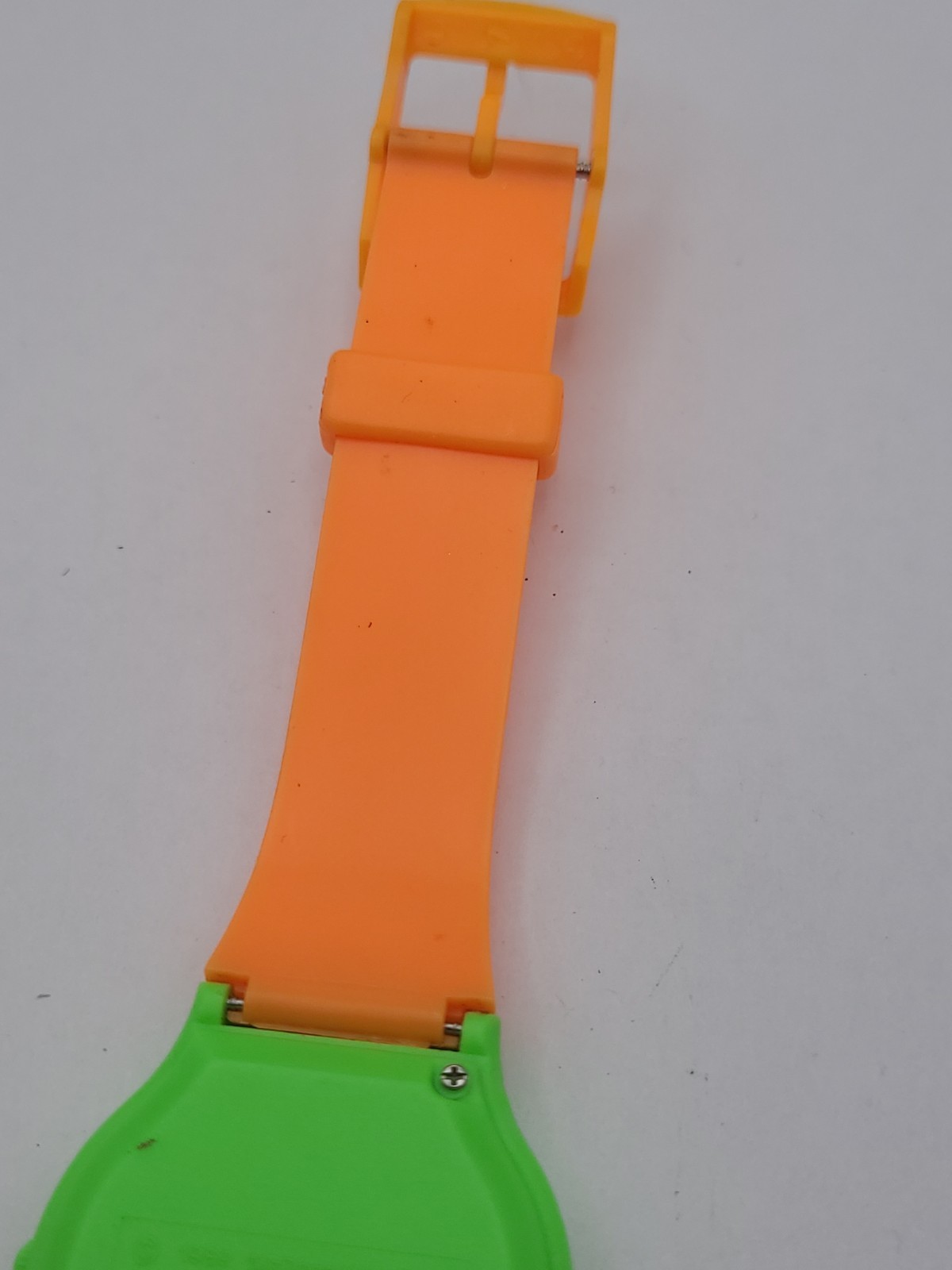 McDonald’s Neon Color DIGITAL HANDS Watch 1989 VINTAGE WORKING NEW BATTERY