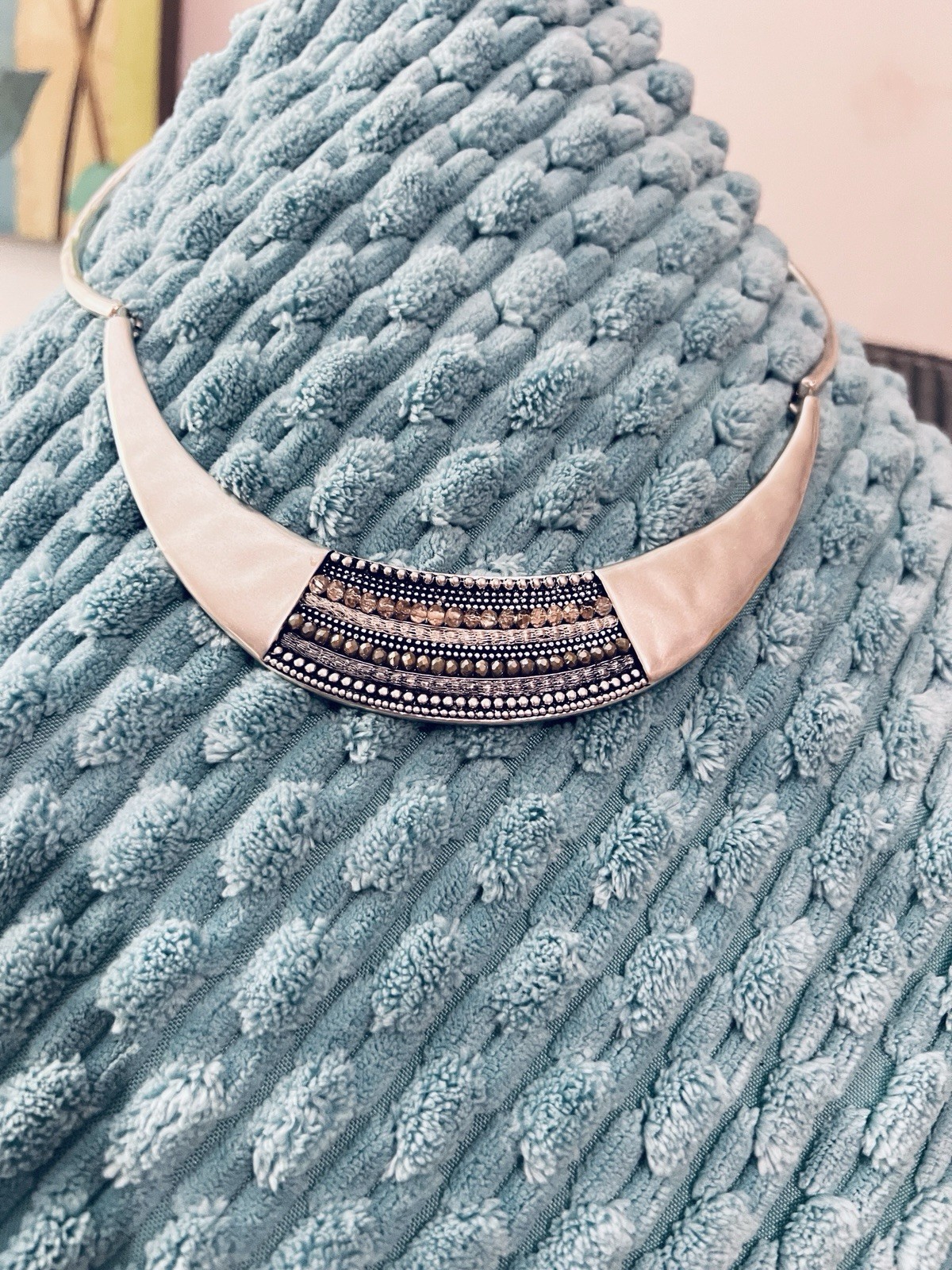Chico Necklace Bib Style. Excellent Condition