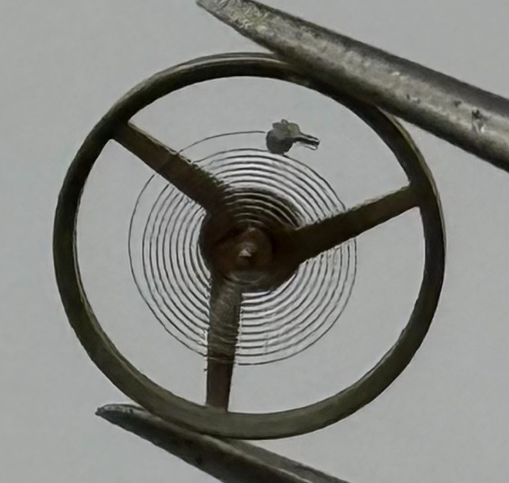 ST 69-21 Balance Wheel Complete And Spring Renata 1509 Watch Movement Parts NOS