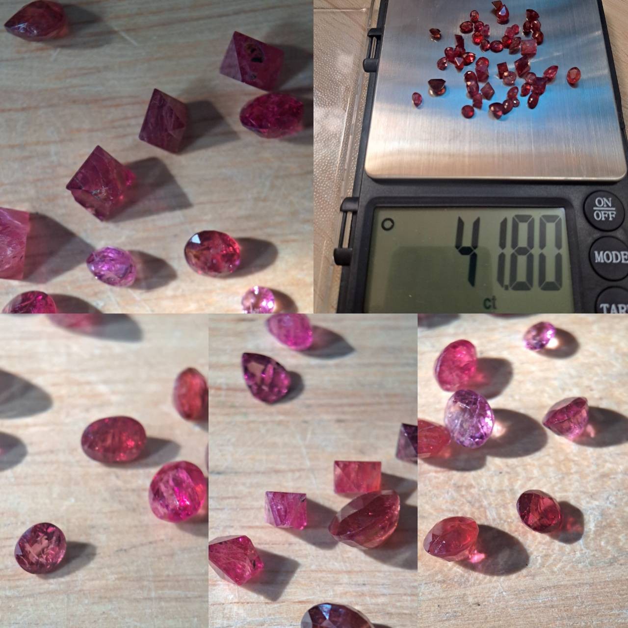 Natural Mogok Pink Spinel Loose Gemstone 41.8ct Lot 47 No Heat Myanmar