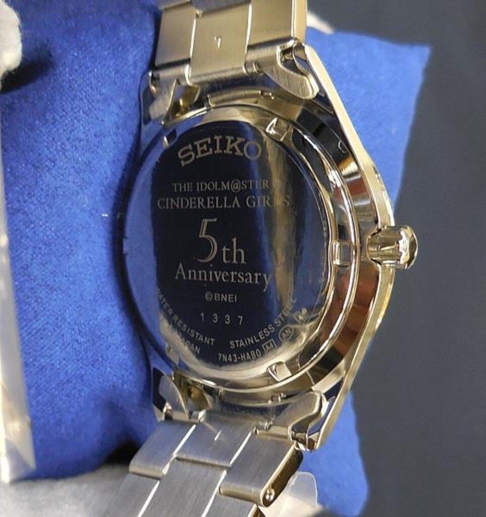 Bandai Namco The Idolmaster Cinderella Girls x Seiko Spirit The Idolmaster Cinde