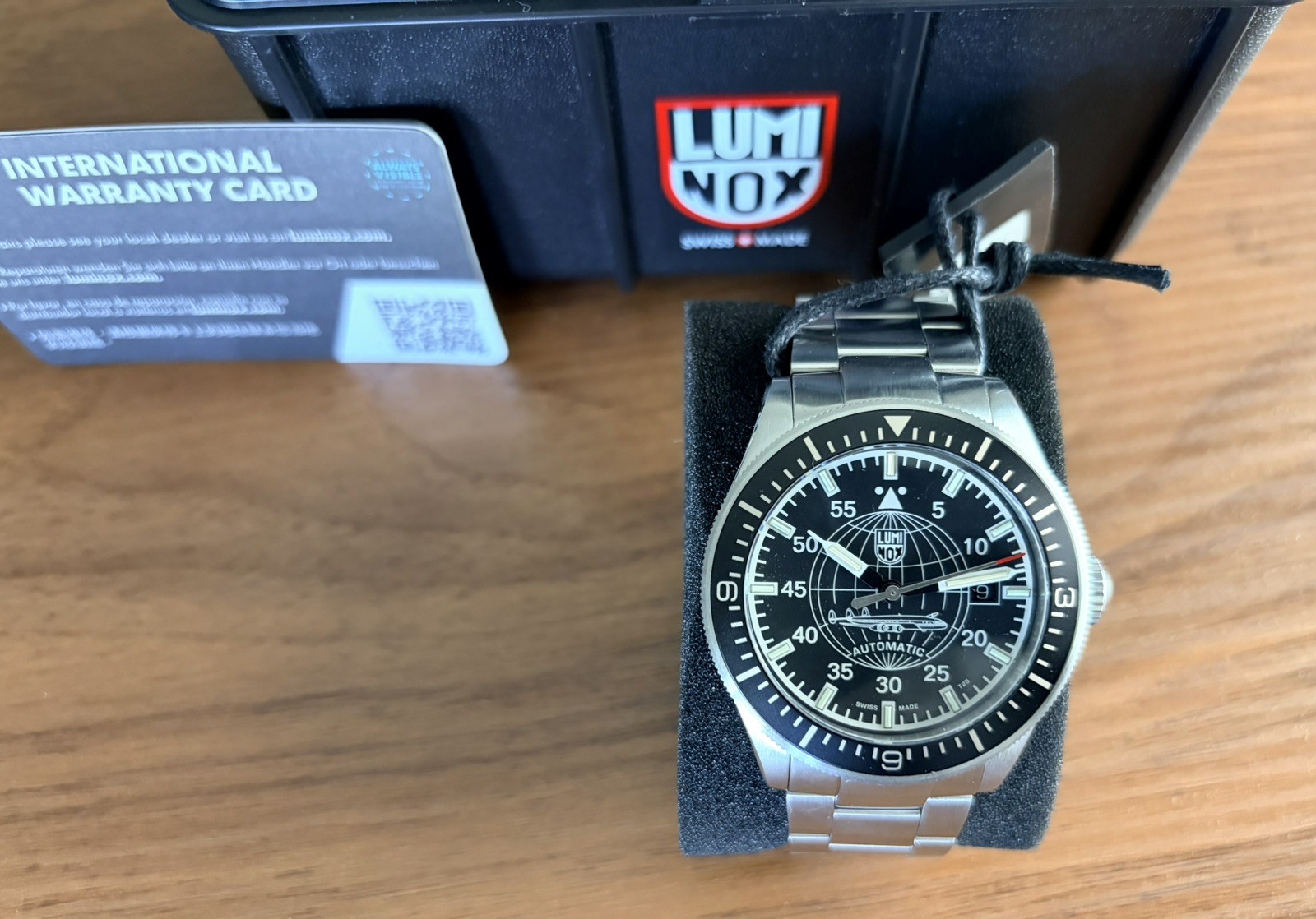 BRAND NEW Men’s Luminox Constellation Automatic Steel Pilot Watch XA.9601.M