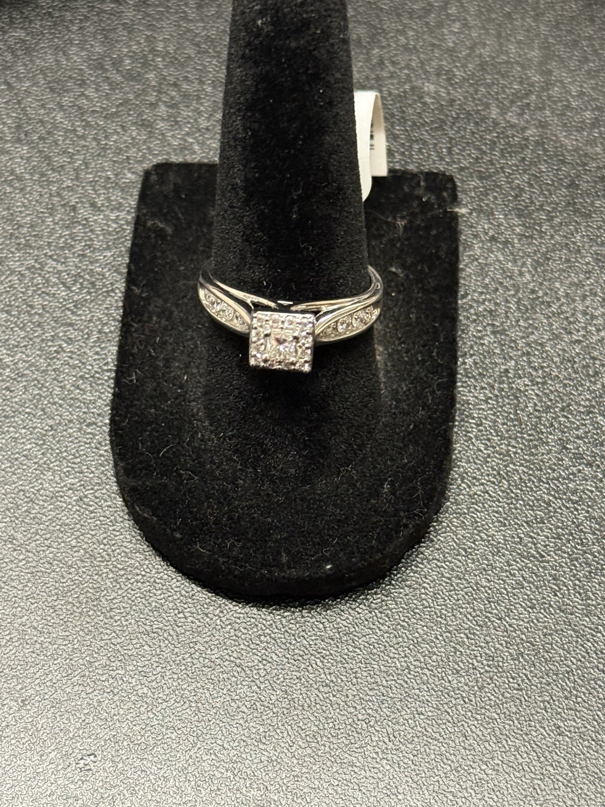 Keepsake Melody 10K White Gold 1/2 Carat Diamond Ring Size 7