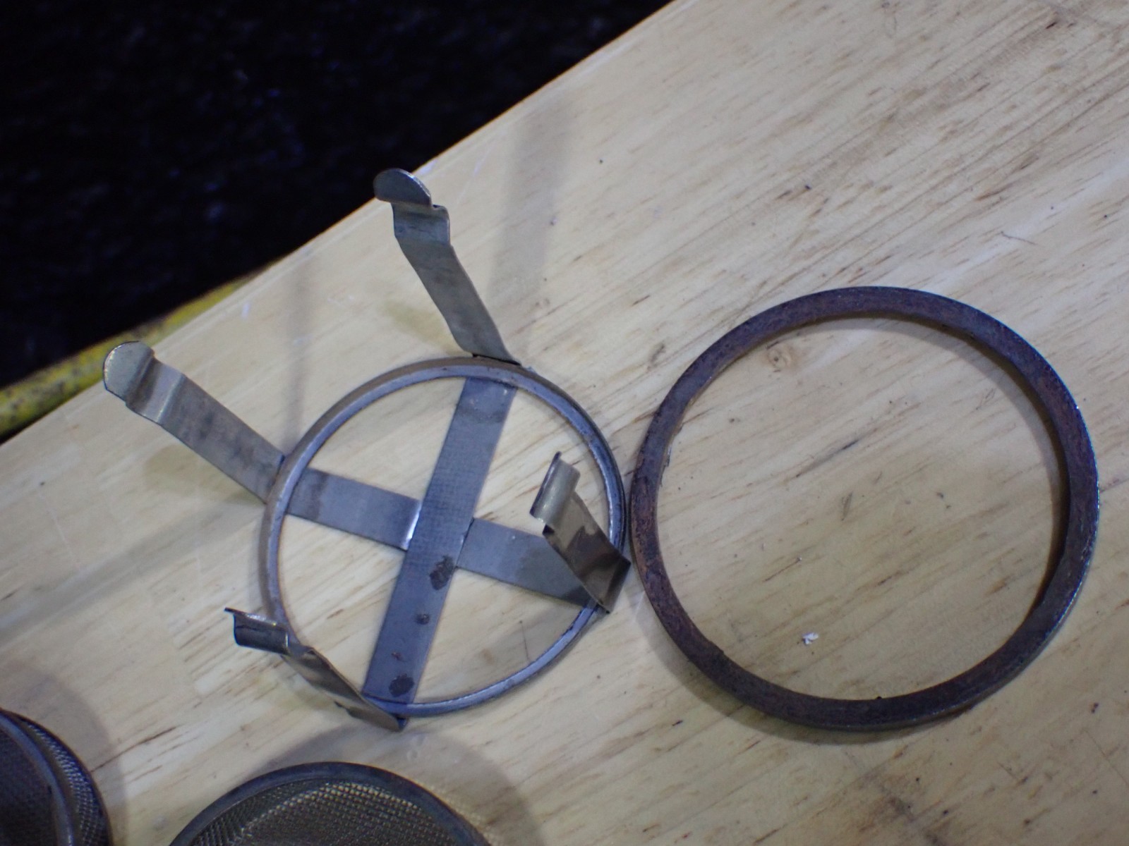Unbranded Watchmakers Watch Cleaning Basket with 3 Inserts Unusual vintage