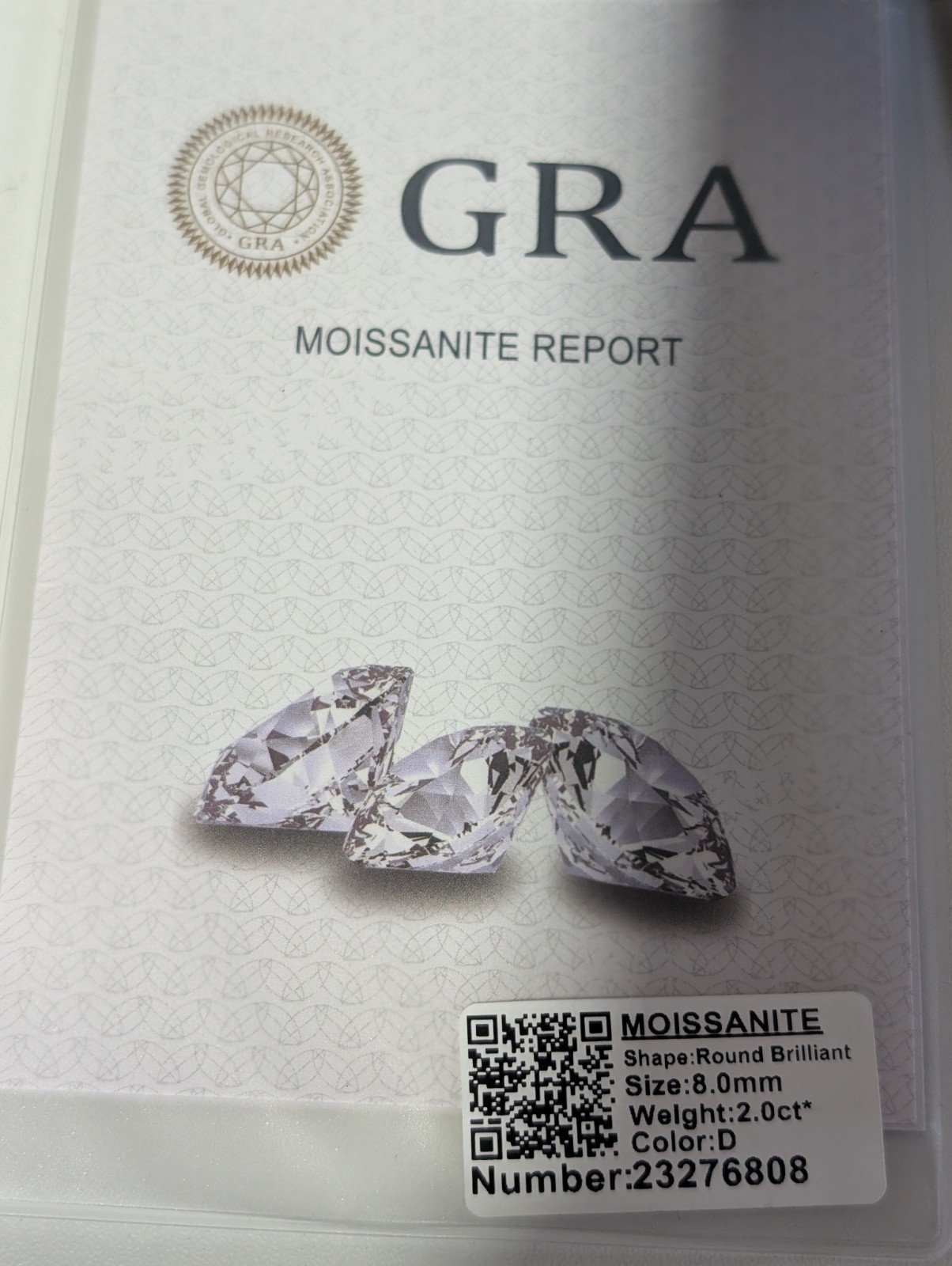 4.0ct Moissanite Dangling Earrings