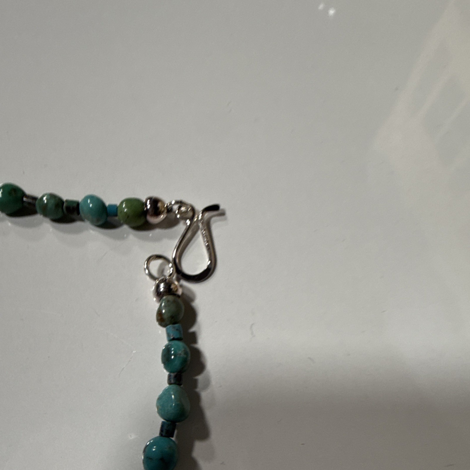 Mine Finds by Jay King Turquoise Blue Green Round Beaded Necklace with earrings