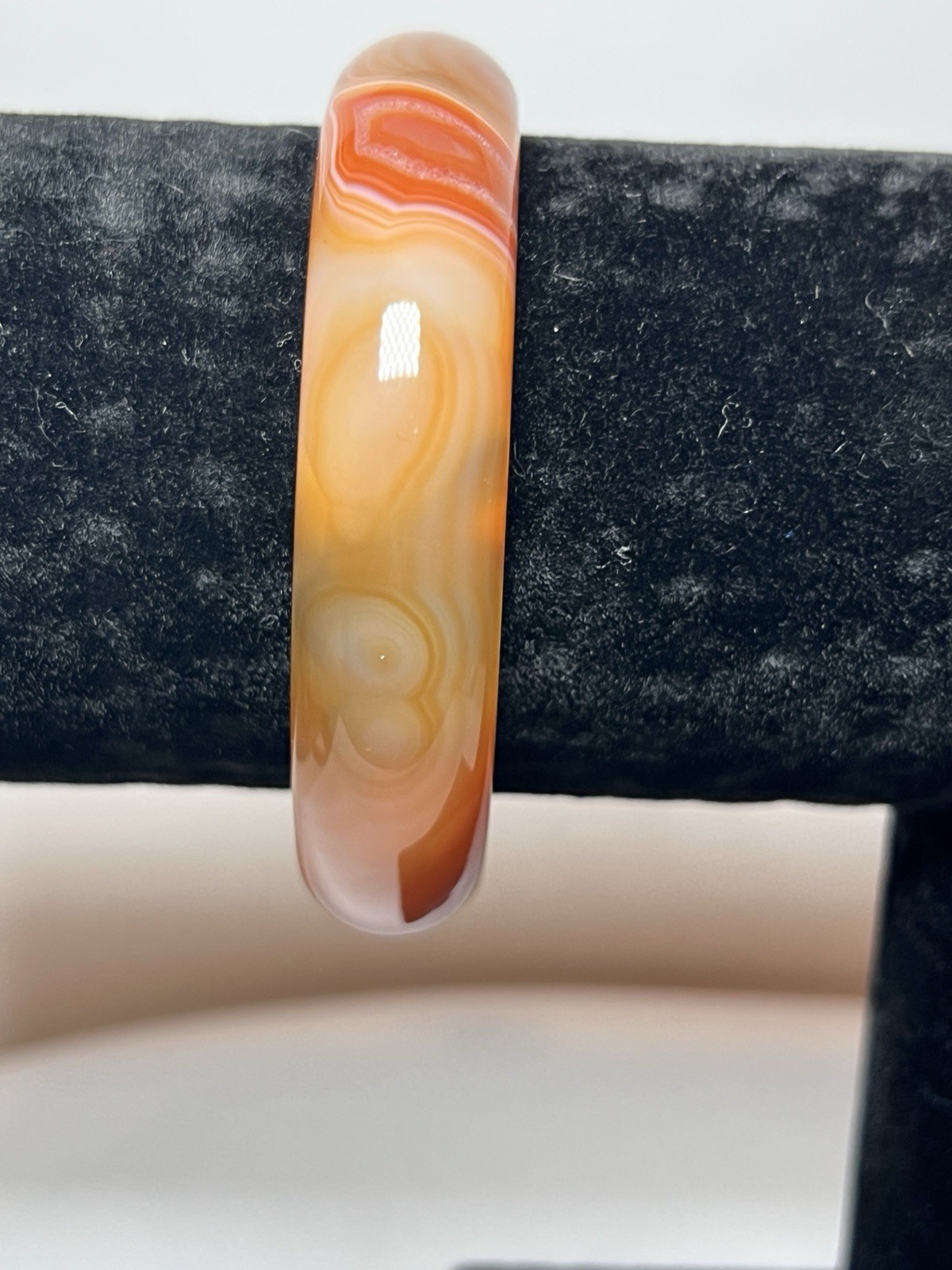 Carnelian Bangle – Inner Diameter 56mm – See pics for more details