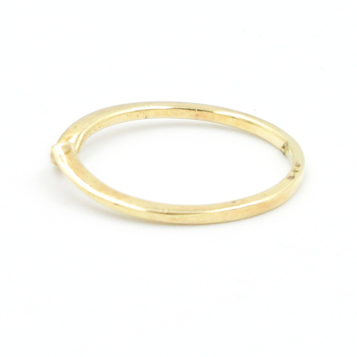 10k Yellow Gold Estate Chevron/Contour Enhancer Band/Ring Size 5.75