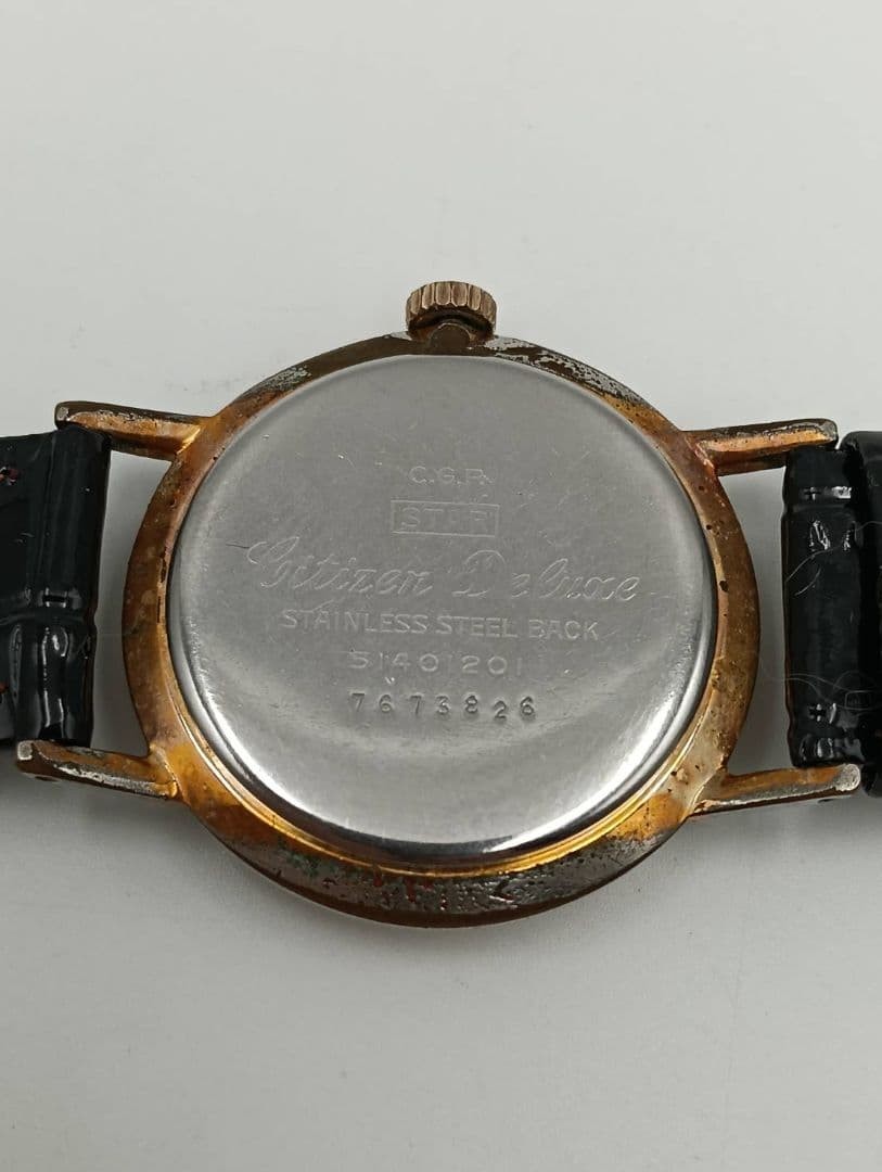 [Overhauled] Citizen Deluxe 19 Jewels Hand-wound Watch