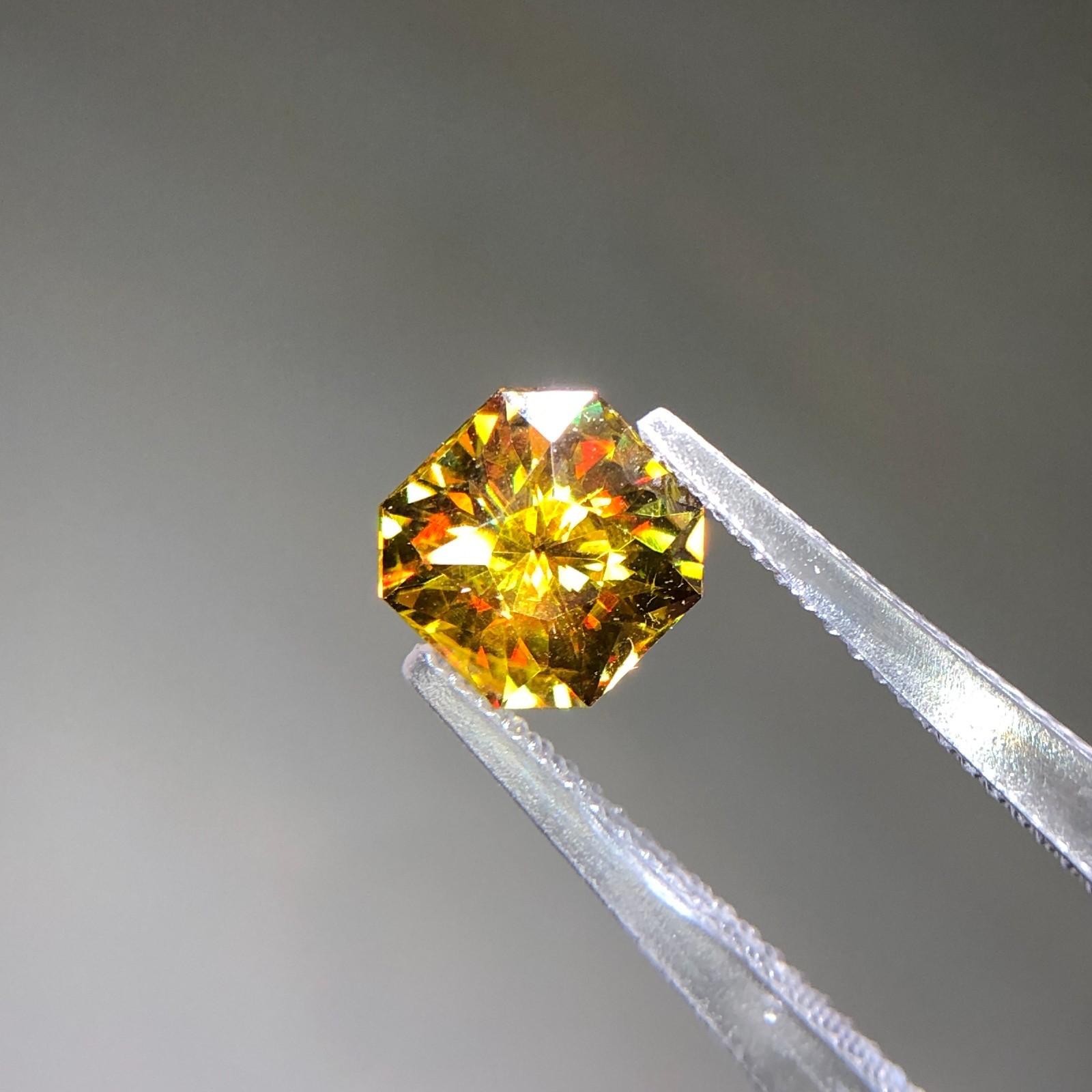 1.70 Carat Natural Full Fire Sphene Titanite | Step Cut Gemstone | For Jewelry