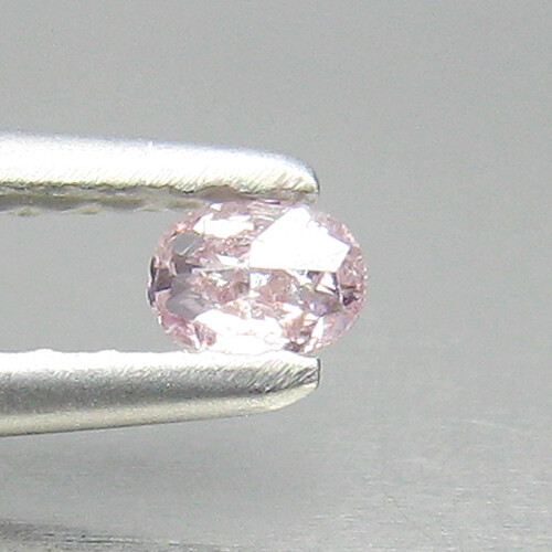 0.09Ct GORGEOUS ! UNTREATED NATURAL FANCY PURPLISH PINK DIAMOND FROM ARGYLE