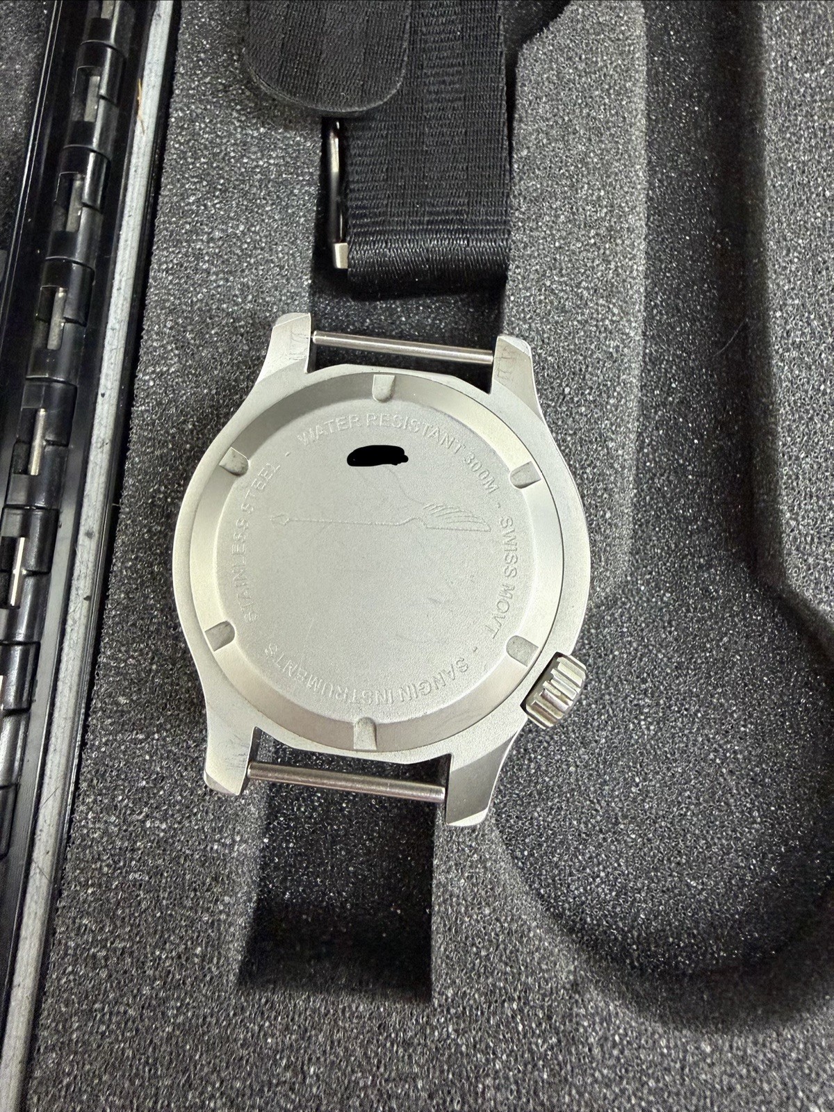 Sangin Instruments Kinetic II Pilot GMT Watch NATO Strap