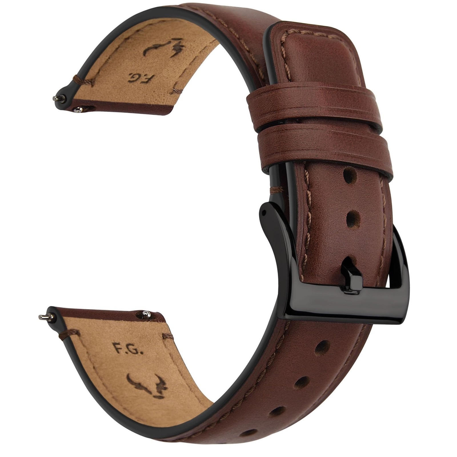 Fullmosa Watch Bands,18mm 19mm 20mm 21mm 22mm 24mm 26mm Quick Release Leather…