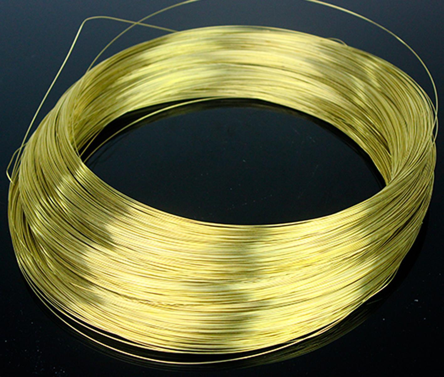 US Stock 6.5 Feet 6 AWG Diameter 4mm H62 Brass Round Wire