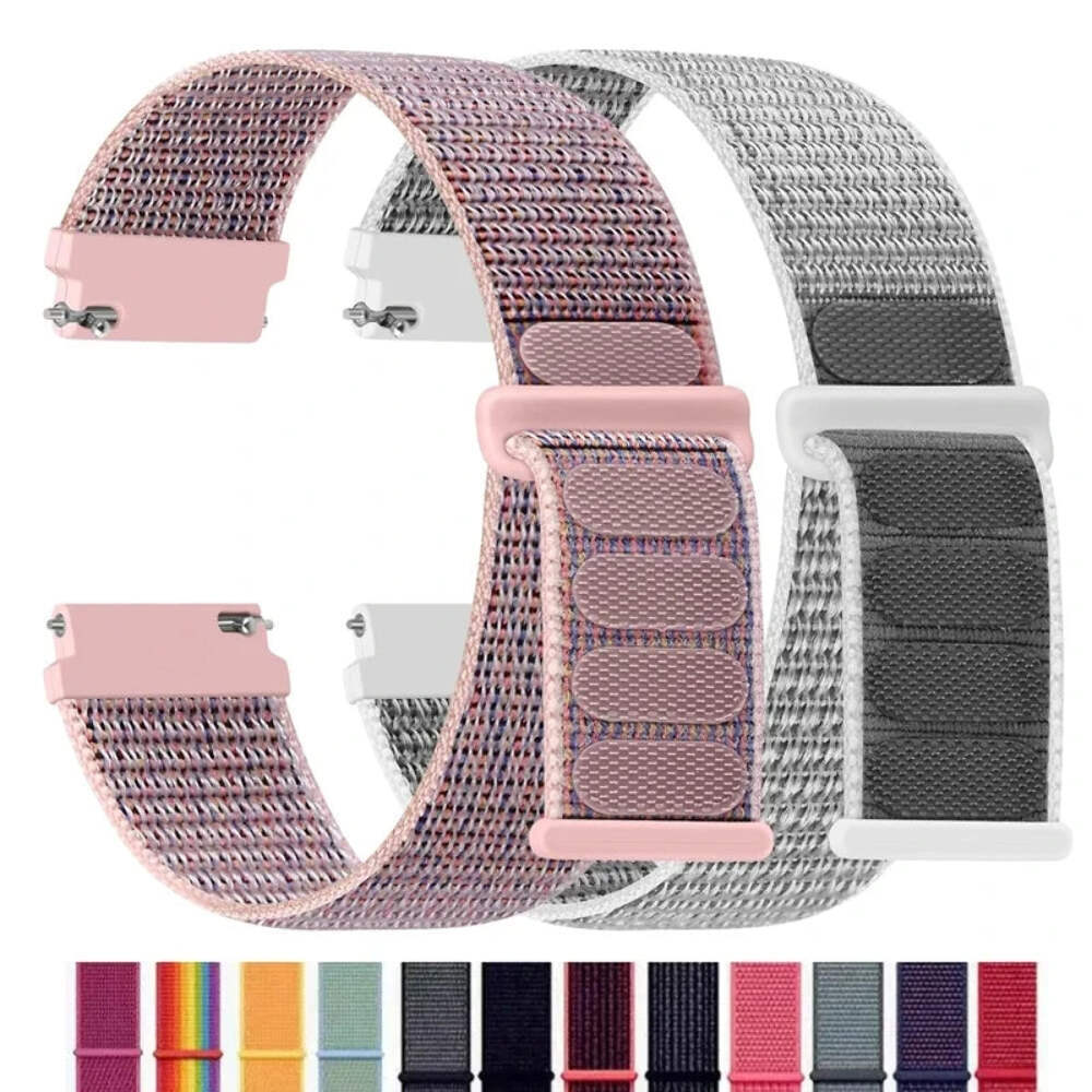 20mm/22mm watch band For Amazfit GTR/GTS 4-3-2-2e/GTR 42mm-47mm/bip-U-S-lite Nyl