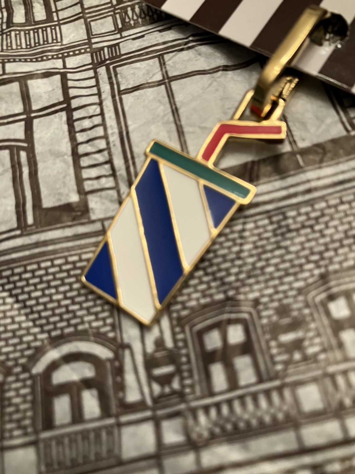 Rare! New Henri Bendel Craig & Karl Sunnies and Milkshake Charm set