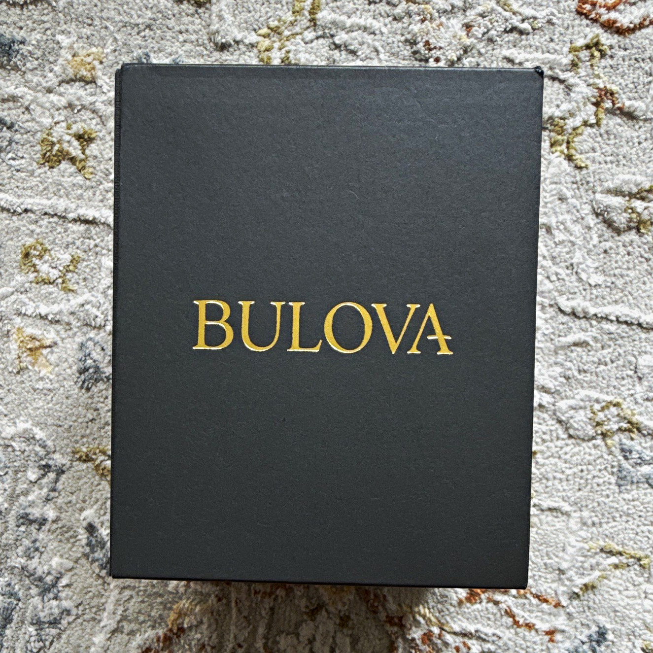Bulova Classic Men’s Quartz Multi-Function Black SS 46mm Watch w/ Box Papers