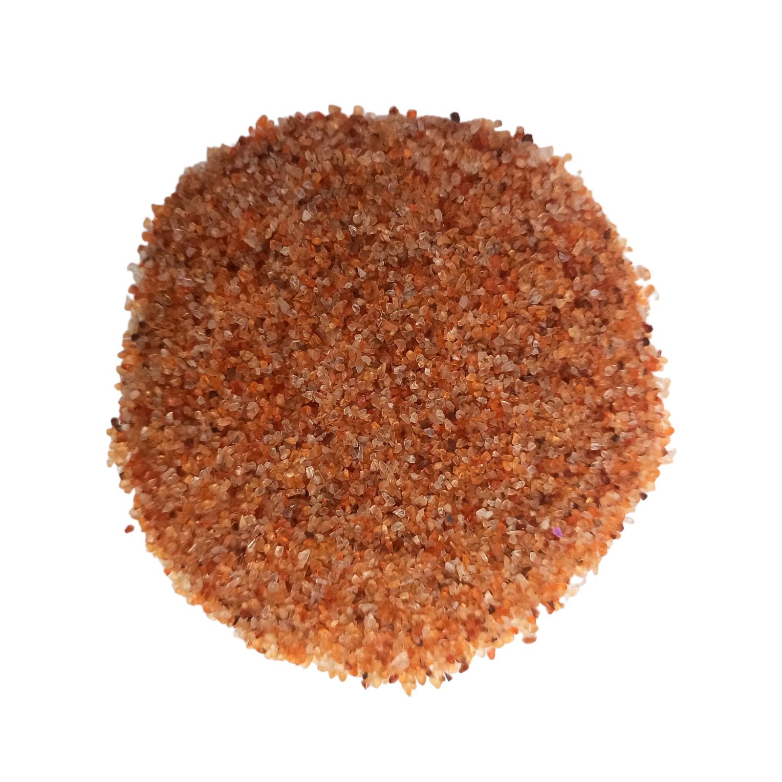 Carnelian gemstone crushed Coarse 0.5-1mm Gemstone For Jewelry Making