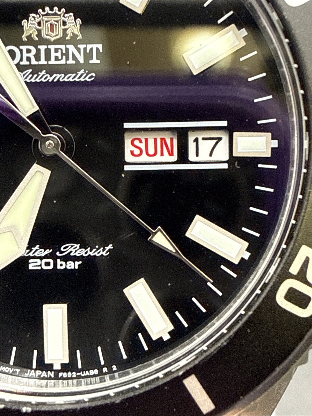 Orient Men’s Kanno Blue Dial Diver Automatic Watch 200m