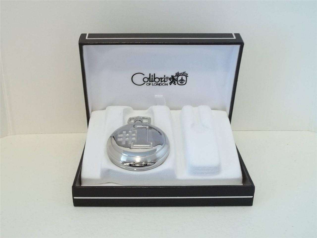 COLIBRI #1 DAD GROOMSMEN TEACHER COACH GIFT SILVER TONE POCKET WATCH NEW