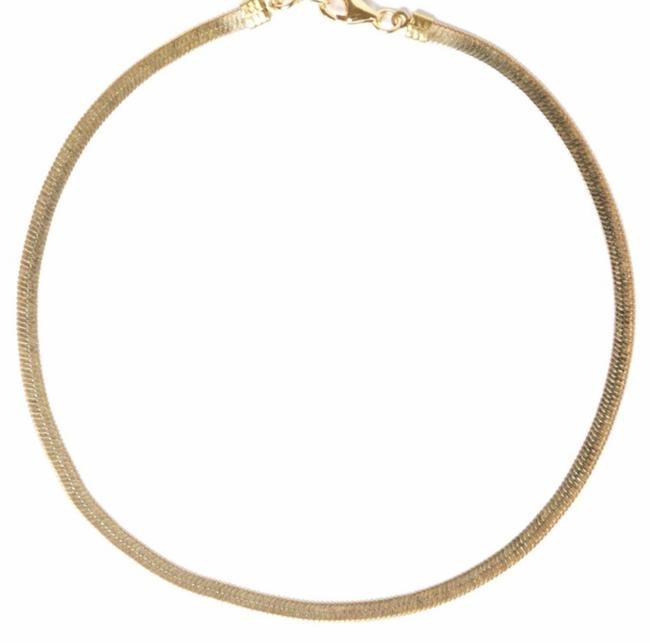 18K Yellow Gold Filled 2mm/3mm/4mm/5mm wide * 16″-24″ Herringbone Chain Necklace