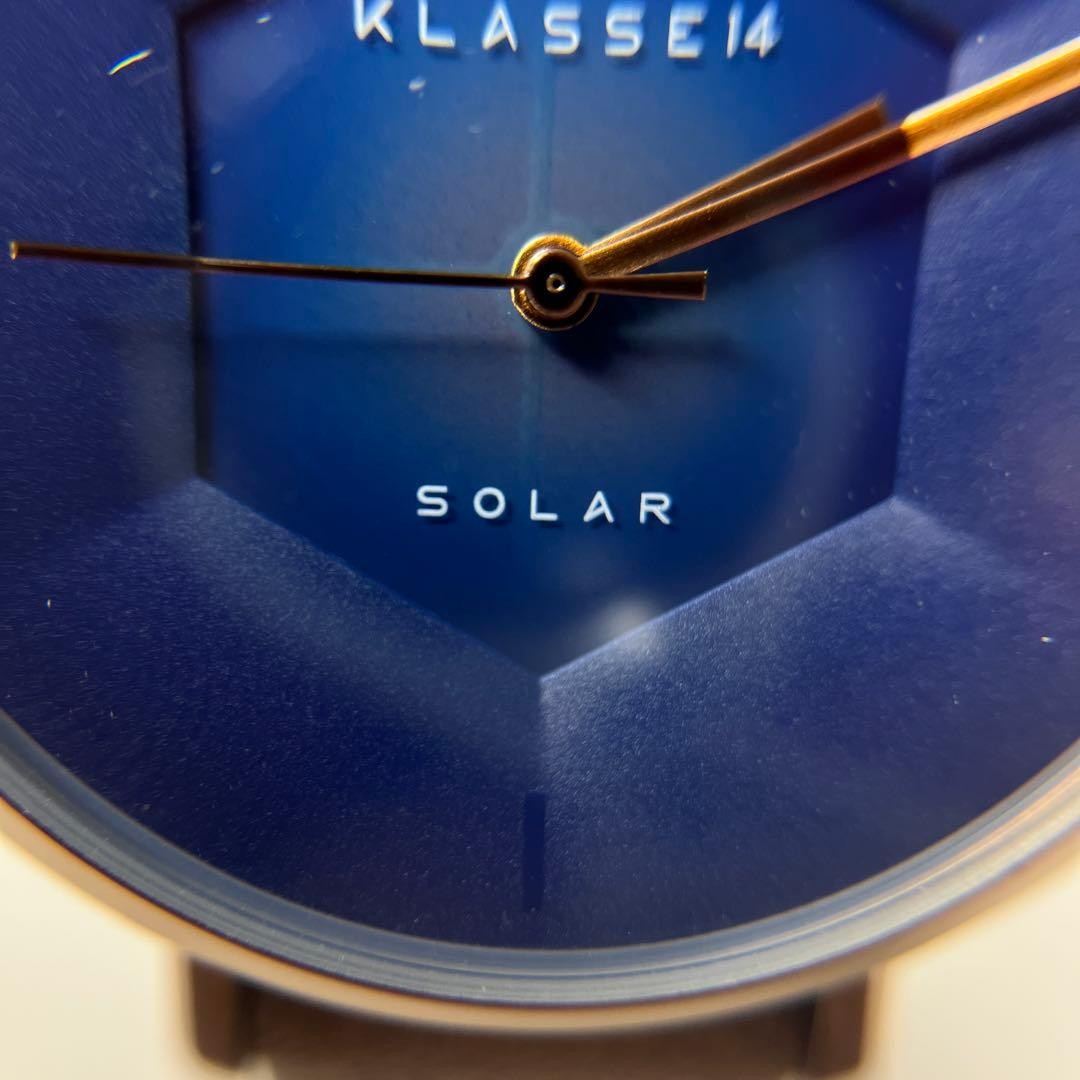 KLASSE14 Volare Solar Horizon Watch Navy 5ATM Waterproof From Japan