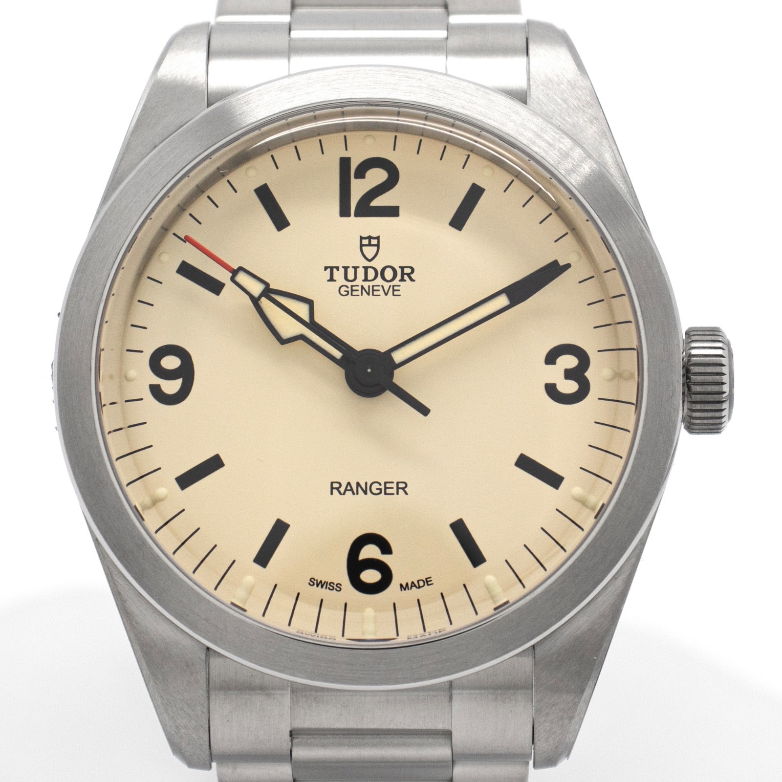 Tudor Ranger Watch 39mm M79950-0008 Automatic Beige Dial Steel Full Set 2025 NEW