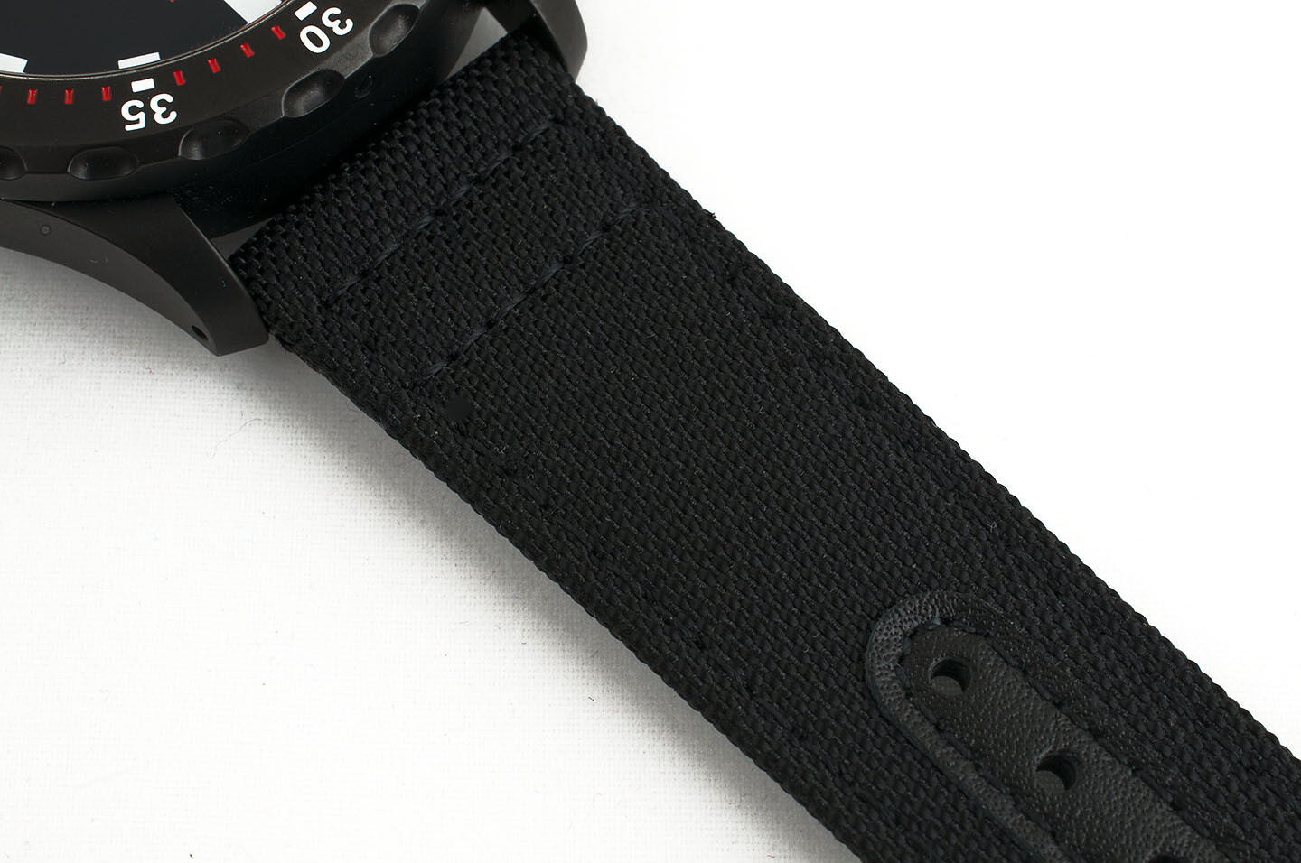 Sailcloth Quick Release Watch Strap Canvas Leather Band Nylon Pilot Military QR