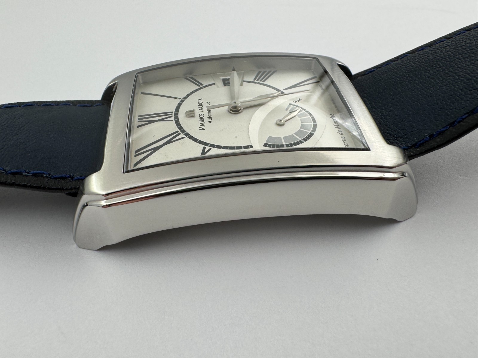 MAURICE LACROIX Pontos PT6167 Automatic Reserve de Marche White Dial – 36×43 mm