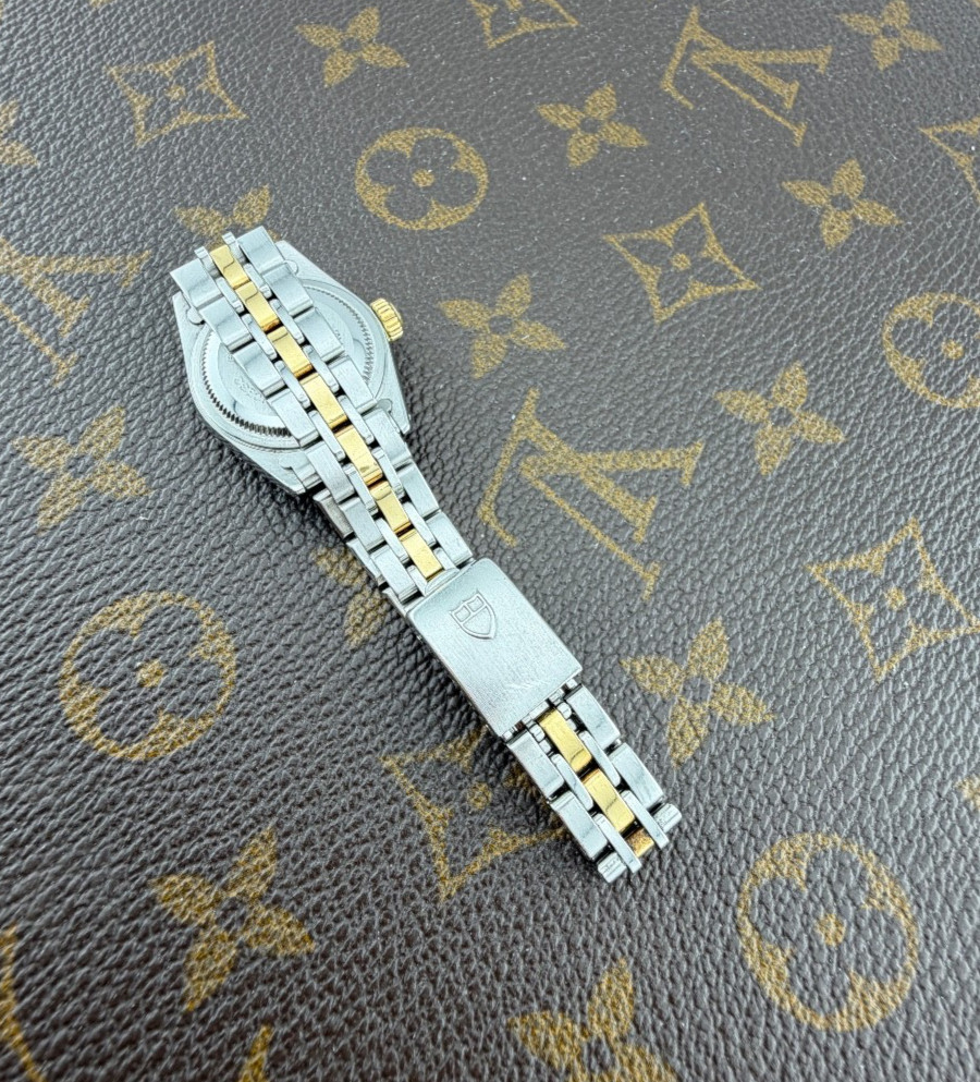 Tudor Princess Lady Steel-Gold Warranty Original Top Condition Swiss