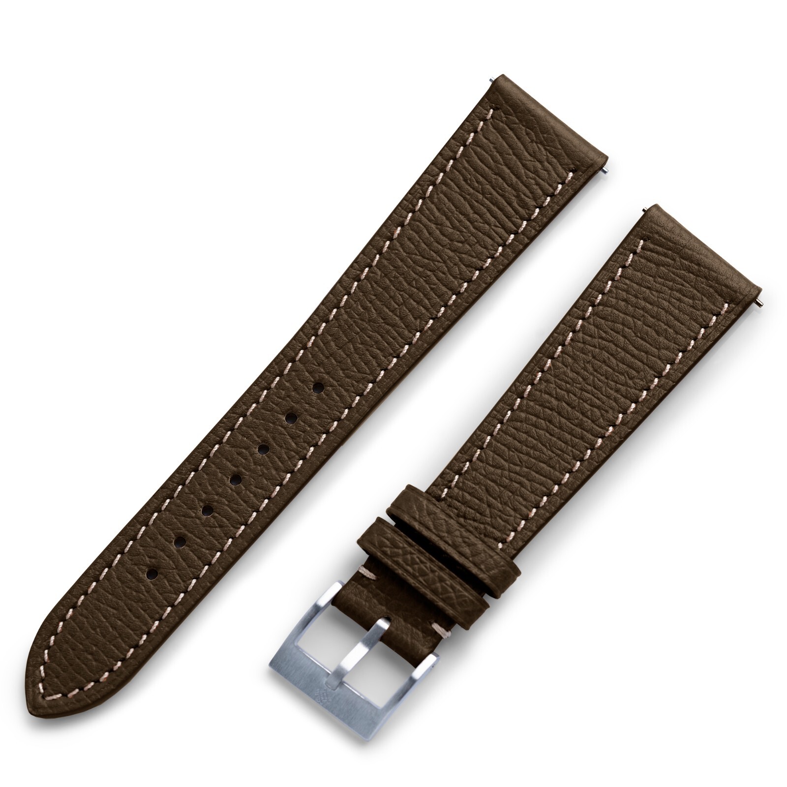 Hermes Leather Epsom Leather Watch Strap Vintage – 18mm, 20m, 22mm – Zermatt
