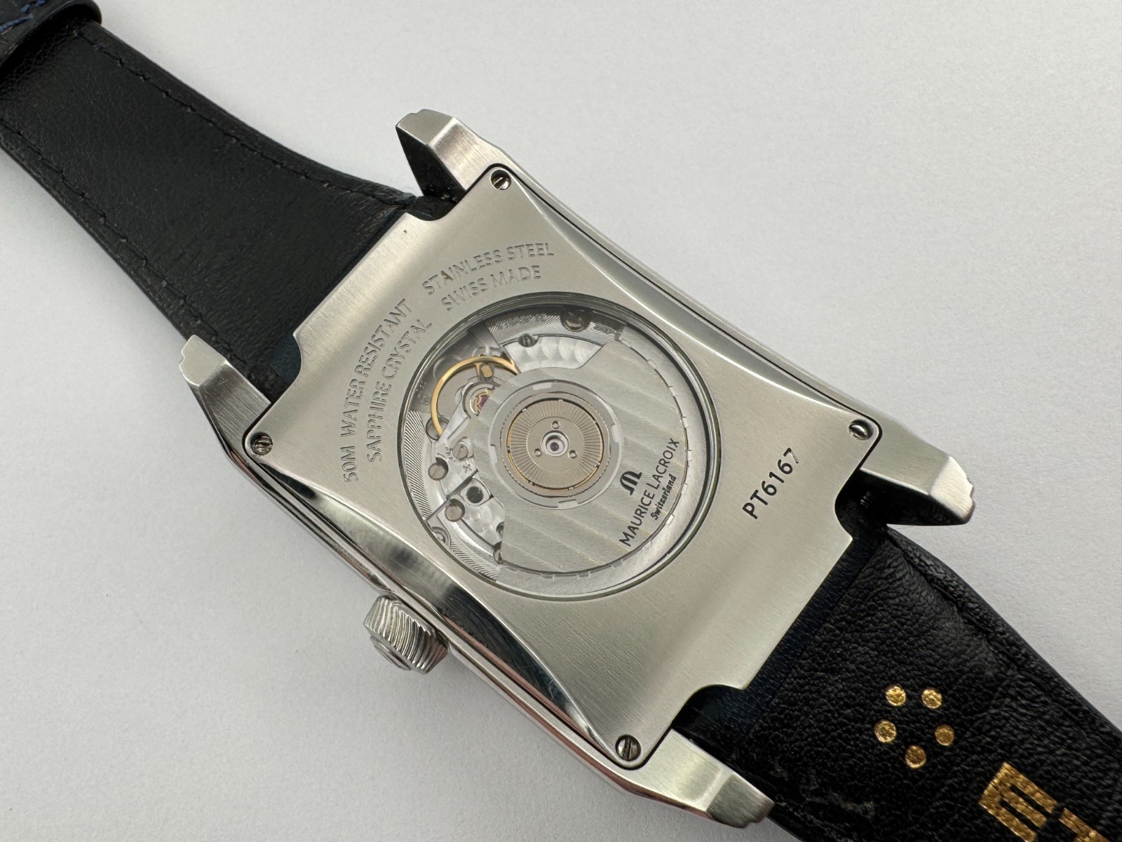 MAURICE LACROIX Pontos PT6167 Automatic Reserve de Marche White Dial – 36×43 mm