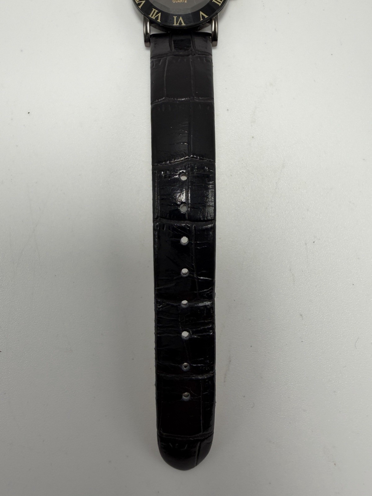 Peugeot PQ8283L New Battery Ladies Watch 24MM 6.5″ Black Leather Band