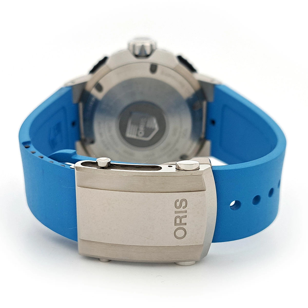 ORIS 7777 Blue Case Size 47mm Wrist Size 18cm～24cm Men’s Used Watch #71015