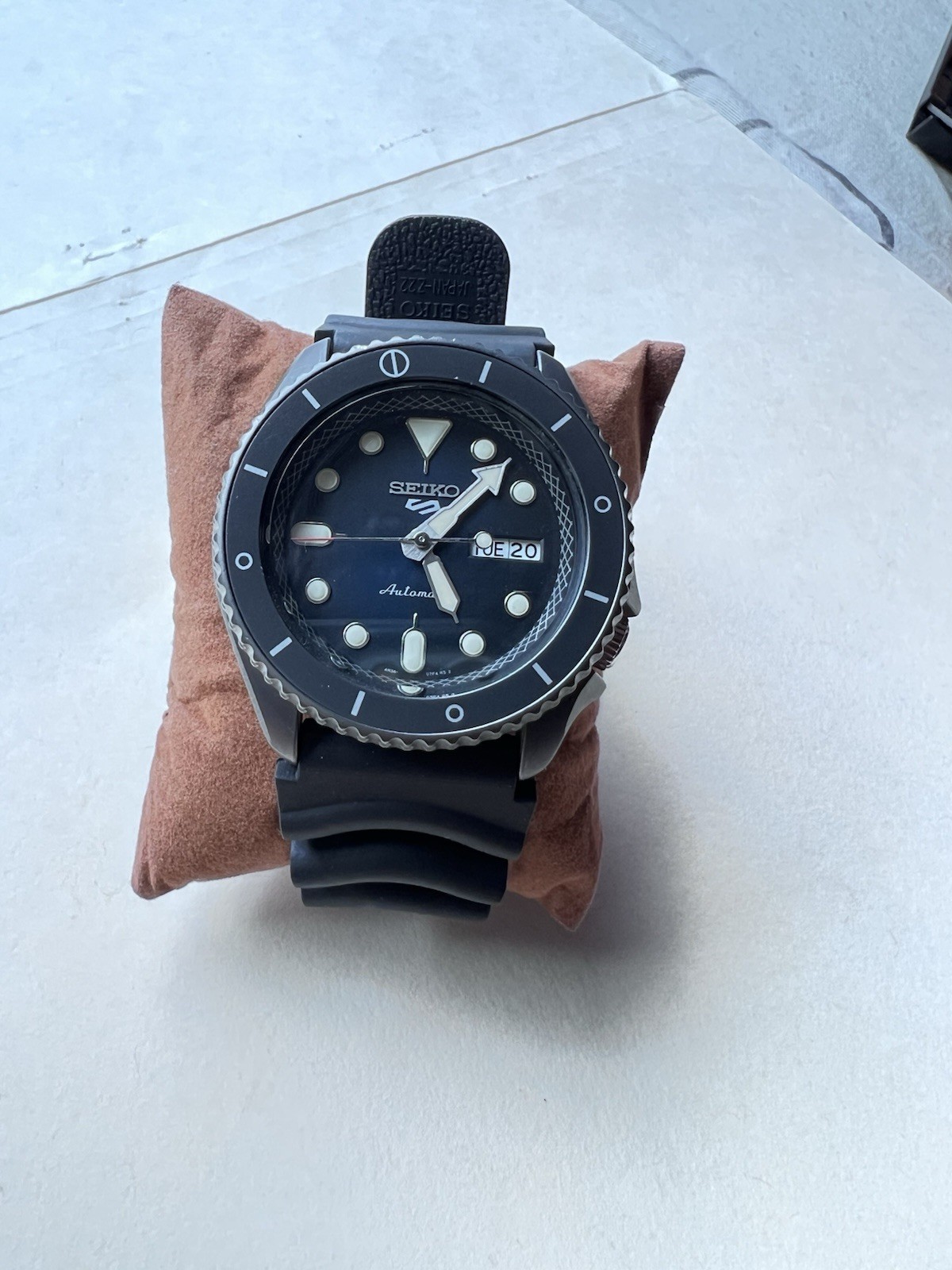 Vintage Seiko 5 Sports Blue Men’s Watch – SSK003K1 Good Condition