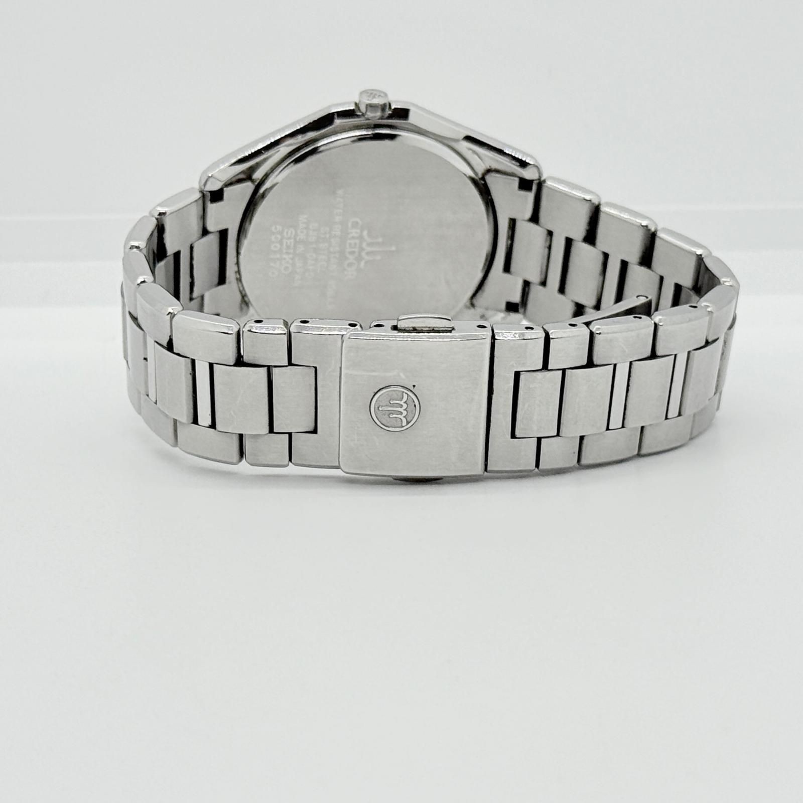 Seiko Credor Signo 8J81-0AF0 High Accuracy Quartz Men’s Watch